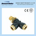 Male Elbow Swivel 45 379PTC Composite Brass Collect Pneumatic Push-in DOT Fittings